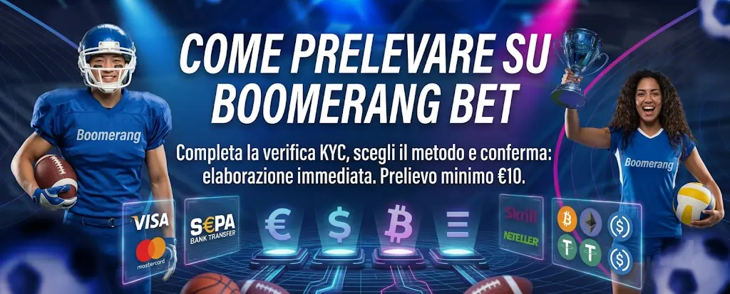 Boomerang prelievi procedura passaggi